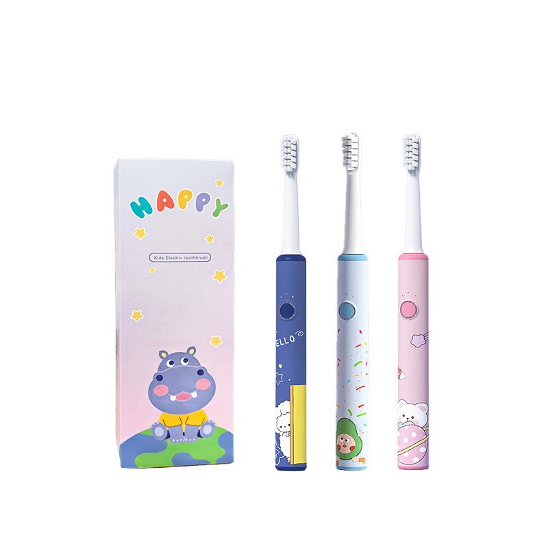 

Детская электрическая зубная щетка с аккумулятором DuPont Soft Bristle Brush Sonic Electric Toothbrush