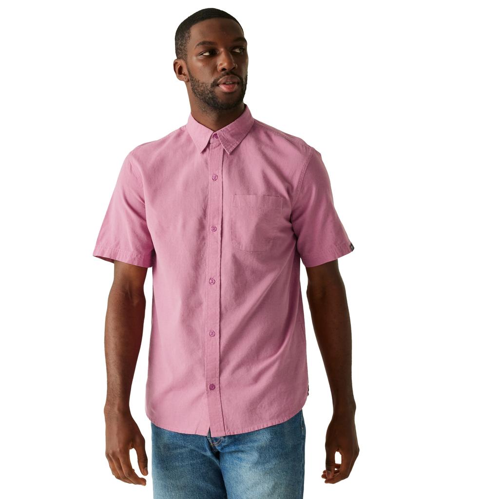 Regatta Mens Loran Short-Sleeved Shirt