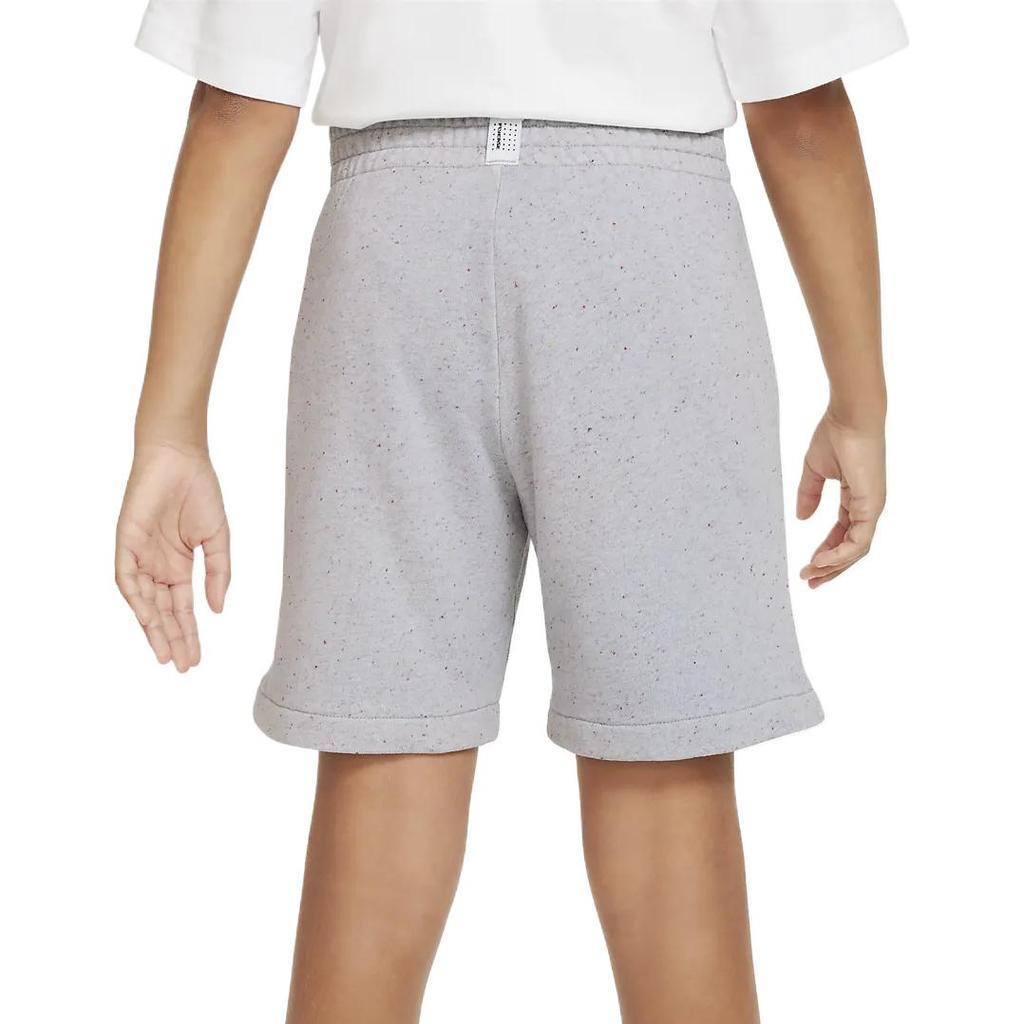 Nike Sportswear Icon Fleece Casual Straight Shorts Kids Bottoms Grey DQ8886-472