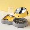 Dog Bowl Automatic Drinking Water Dog Food Bowl Anti-knock Over Cat Bowl Slow Food Bowl Dog Bowl Drinking Water Integrated Cat Bowl Pet Bowl