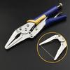 Industrial Grade C-Type Auto-Locking Pliers - Round Straight Pointed Jaw Quick-Sealing Fixing Pliers