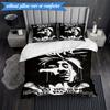 Rap Legend In Blue 3pcs K-pop Music Group Bedding set,Ideal for Bedroom, Dormitory,Including Duvet Cover And 2pcs Pillowcases,Fan Gifts