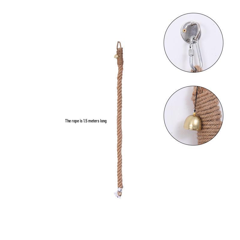 Four Seasons Wear-Resistant Cat Tree with Thickened Sisal Rope and Scratching Post