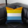 1pc Aroace Pride Pillow Case Square Bedroom Sofa Leisure Comfort Cushion Car Living Room Home Decoration