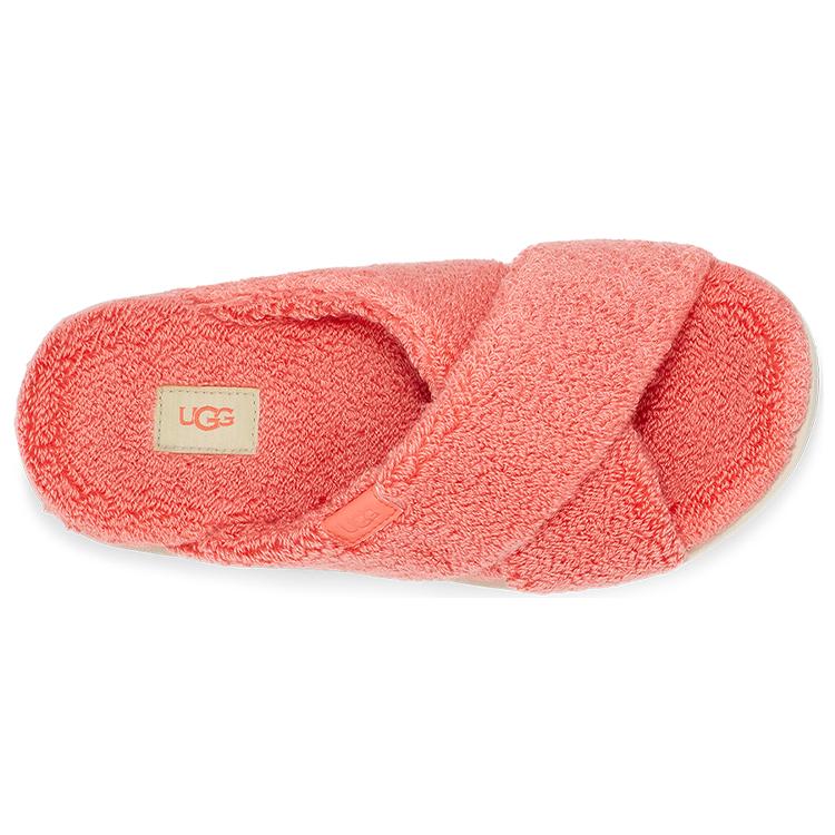 UGG Foam Sole Slide Slippers Women's Peach Pink 1126385-PBLSS