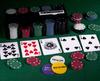Complete Poker Set - Engelhart - Metal Box - 200 Chips - 2 Decks of Cards - Accessories Included