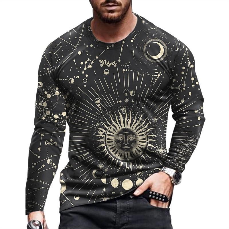 

Science Fiction Wind Galaxy 3D Digital Printed Long Sleeve T-shirt Trend Men s Top Tees Trendy Unisexs Fashion Oversize Tshirt 6XL