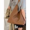 Retro Large-capacity Underarm Bag Women's Bag 2025 New Simple Tote Bag Versatile Shoulder Bag One Piece Delivery