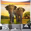 Elephant Tapestry Wall Hanging Wild Animal Creative Elephant Decorative Tapestry Wall Hanging Elephant Home Dormitory Decoration