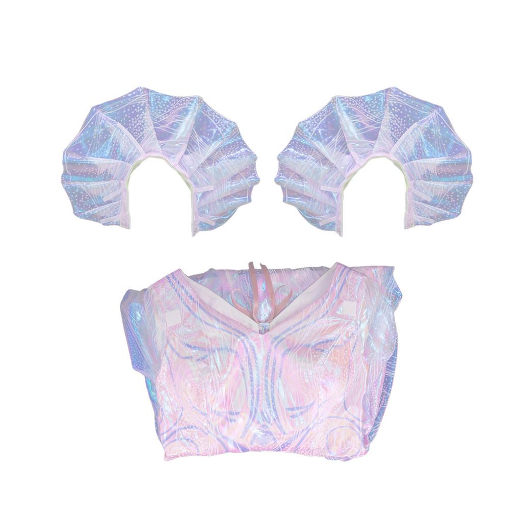 Wicked Grinda Fantasy Costume With Polyester Blend For Anime Cosplay Events XS