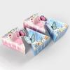 8PCS/Set 3D Butterflies Present Box Flower Pattern Gift Packaging Box  For Candy Cookie