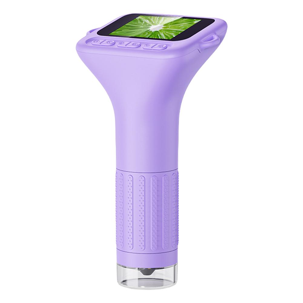 

Microscope for Kids 2 Inch IPS Screen Handheld Microscope Camera Kids Microscope Gifts for 3 4 5 6 7 8 9 10 Year Old Boys Girls фіолетовий