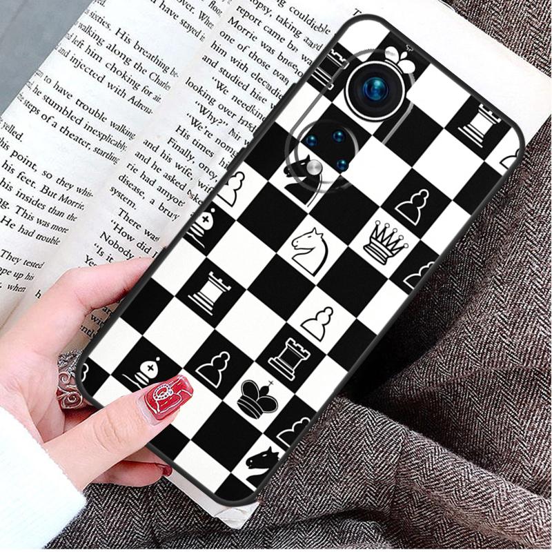 Chess Board Dark Horse Case For Honor Magic 5 6 7 8 Pro Honor Win RT X9d X9c X9b X9a X8c X8b 50 70 90 400 200 Lite