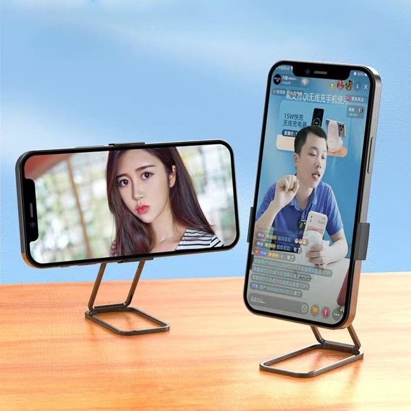 Suport pentru telefon mobil pliabil din metal Suport pentru telefon portabil din aliaj