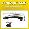 Rear Side LH/RH Interior Door Handle For 2006-2011 2007 2008 2009 Hyundai Azera
