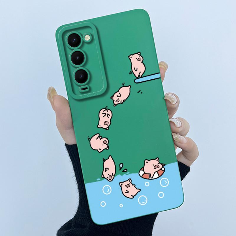 Für Tecno Camon 18 18P 18T 18i Hülle Weiche Silikon-Handyhülle Süßer Druck Cartoon Schutzhülle Schöne Malerei Rückseite