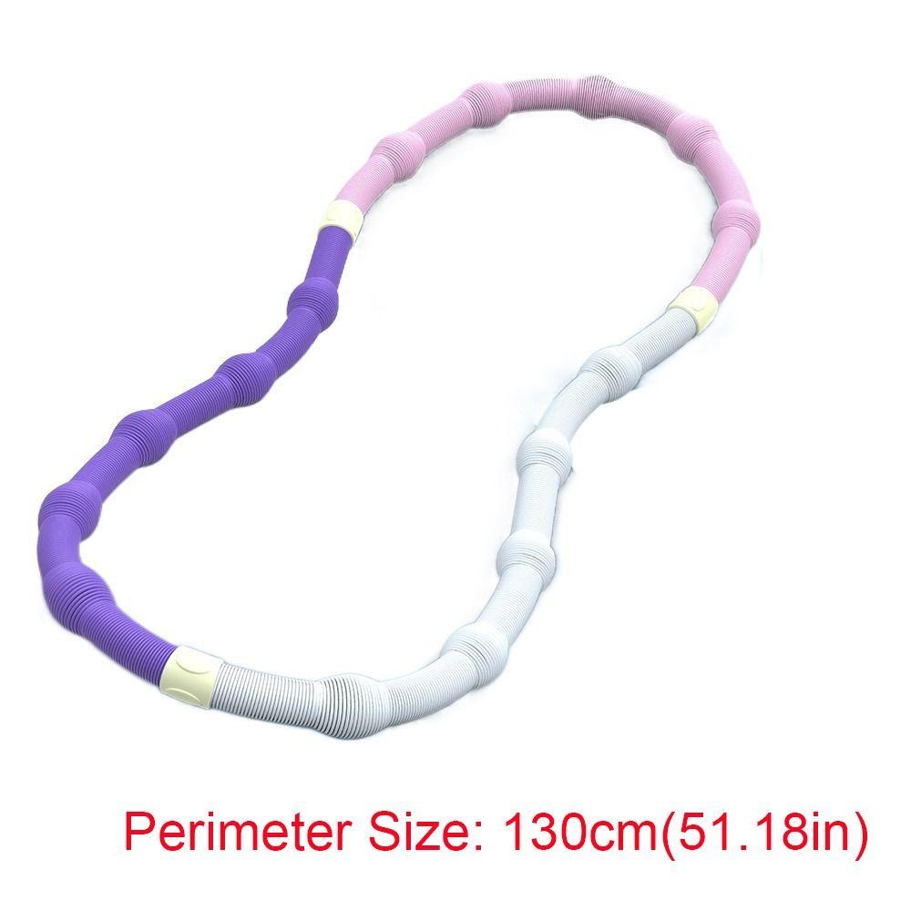 Foldable Yoga Spring Circle Non-Waist Injuring Yoga Circle Soft Spring Tube Yoga Circle  Exercise