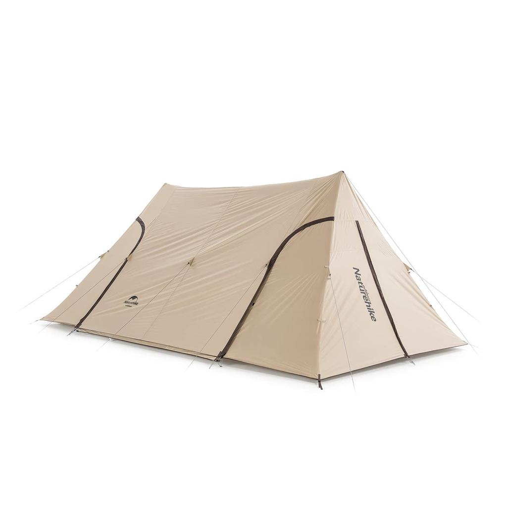 Boutique officielle Naturehike Tente abri tente bâche tente pour personnes avec parois latérales poteau auvent inclus tente abri avec écran de projection tente bâche