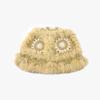 Big Head Squid Wool Hat for Women In Autumn and Winter Loose Warm Piles of Cold Hats Big Face Showing Face Small Knitted Ear Protection Hat