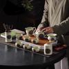 Taozhi Chinese Ceramic Kung Fu Tea Set