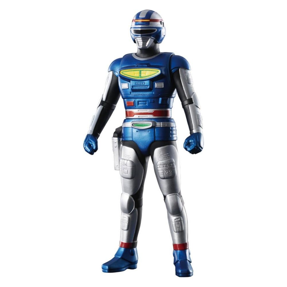 

Space Sheriff Shaider Action Figure Collectible Toy with Articulated Joints and Detailed Design