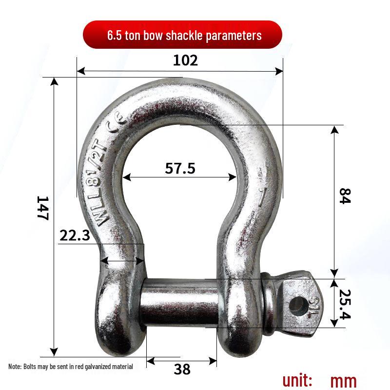 American Bow-Shaped Heavy-Duty Shackle Ring Lock