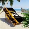 Missouri Tigers Print Beach Towel, Large Soft Quick Dry Towel for Beach Camping Swimming