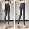 Plush Leggings for Women, Autumn and Winter Style, Large Size, Extra Thick Lambskin Warm Pants Woolen Long Johns