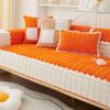 Sofa Cushion Plush Simple Modern Non-Slip Seat Cushions Four Seasons Universal Winter Leather Sofa Cover Towel Backrest Cover Cloth