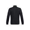 Under Armour Twister Jacket With Colorblock Logo And Stand Collar Men Jackets Black 1379875-001