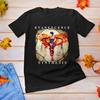 Evanescence Zespół Miłośnik Muzyki Ciężka Bawełna Pełny Rozmiar Unisex Czarna Koszulka BL Koszulka Unisex