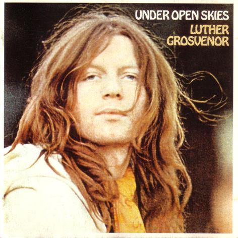 

CD LUTHER GROSVENOR Under Open Skies EDCD364 Edsel UK Rock Used