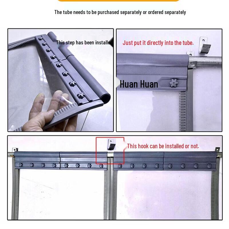 Magnetic PVC Thermal Insulated Door Curtain