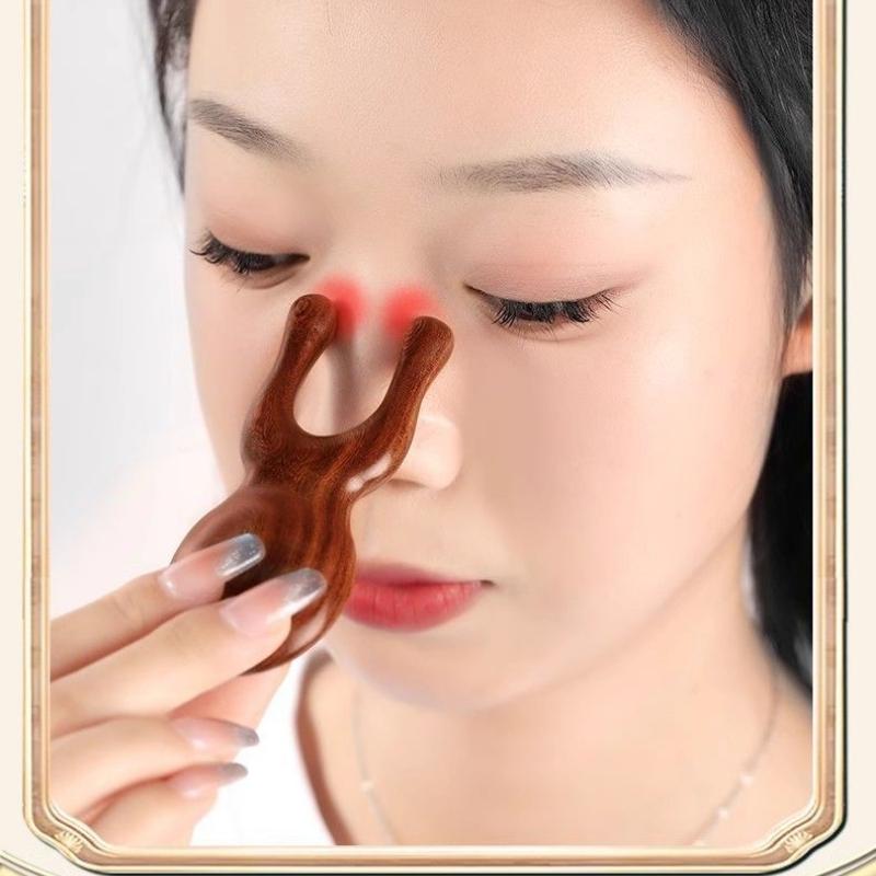 Eye Massager Meridian Comb Men and Women's Head Five-tooth Scraping Skin Sandalwood Comb