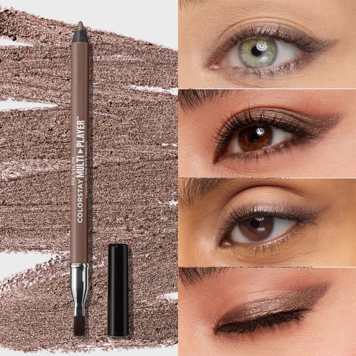 Revlon Color Stay Multiplayer Eye Pencil 404 Under the Radar (Color Image: Metallic Taupe) Eye Shadow with Sharpener 0.9g