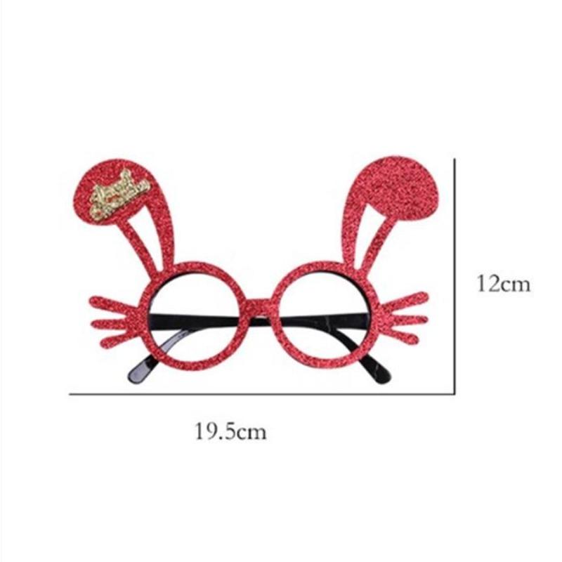 

Рождественские украшения, забавные очки, очки с красным носом, лось, очки, рождественские украшения, детский подарок темно-красного