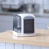 Cooling Fan Personal Air Conditioner with Water Tank 3 Speeds Strong Airflow Low Noise Desktop Air Cooler Fan Mist Maker