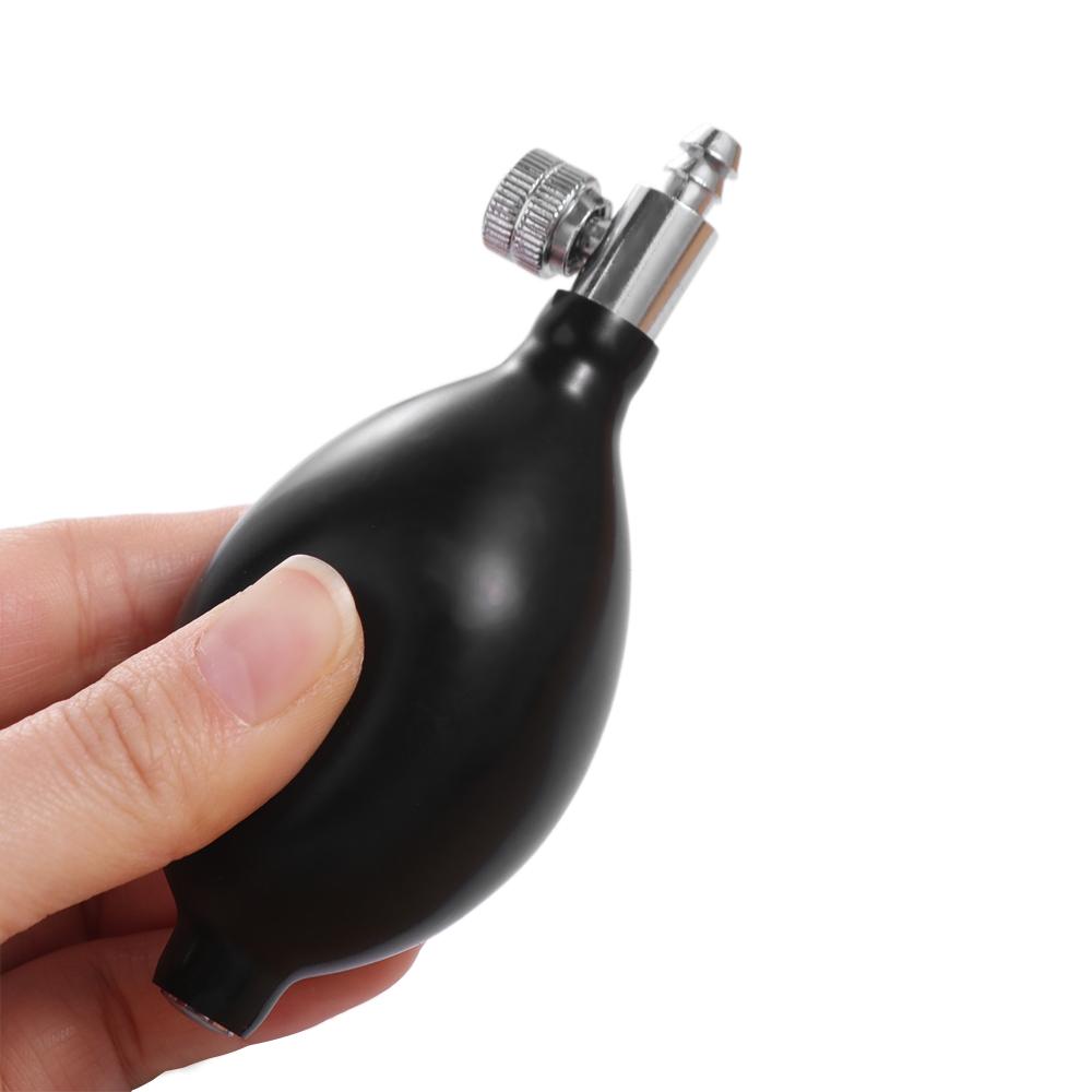 

Blood Pressure Monitor Inflation Pump Latex Bulb With Air Release Valve For Air Neck Traction Plastic valve
