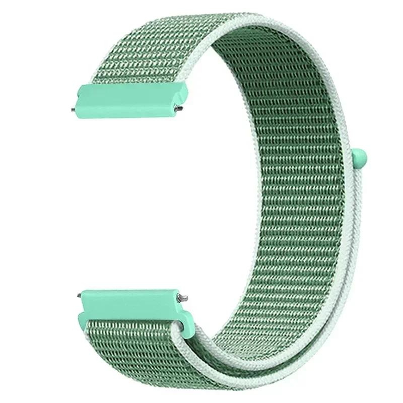 20mm 22mm Nylon Loop For Garmin Venu 3 2/SQ SQ2/Vivoactive 6 5 4 3 Watchband For Garmin Forerunner 745 965 255 245 645 55 158