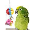 Bell for Budgie Parakeet Bird Accessories Parrot Chew Toy Bird Cage Hanging Toys Hollow Ball Toy