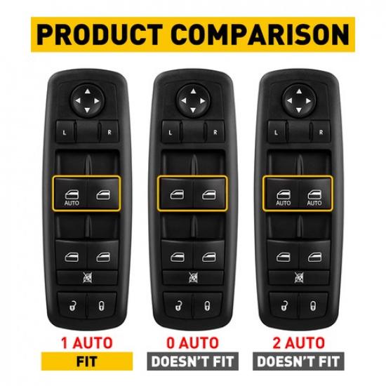 Master Power Window Switch Driver Side For Jeep Liberty 2008-2012 Nitro Journey