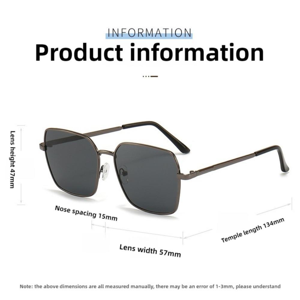 Driving Sunglasses for Men Sun Protection Anti-UV Polarized Korean Style Tinted Shades Glass Authentic Sunnies Glasses