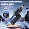 Wireless Super High Power Vacuum Cleaner Strong Suction Mini Portable Handheld Cleaner Dust Blower for Car Home Office Cleaning