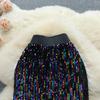 High Waist Skirt Women's Summer Vintage Hip Wrap Slim Elastic Fashion Skirt