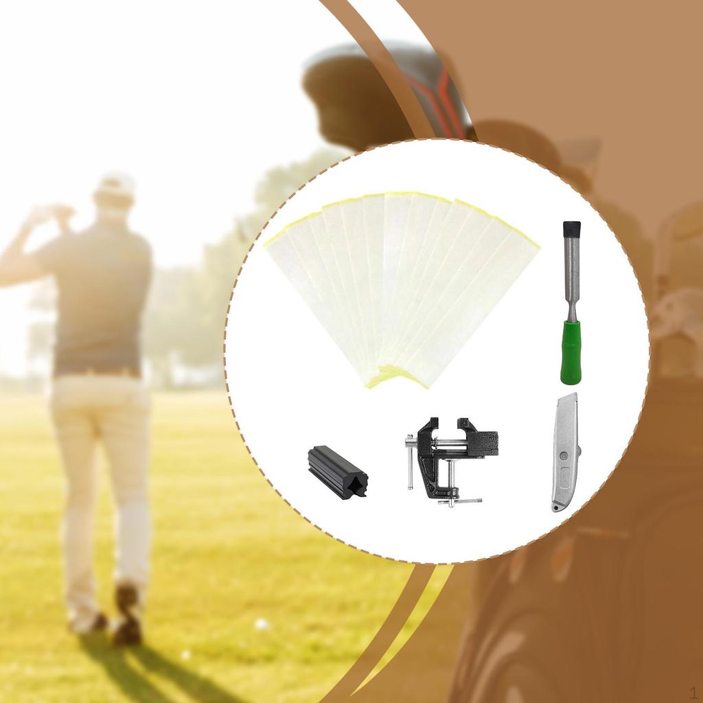 Golf Grip Kit for Regripping Club Gripping Set Tape Removal Tool