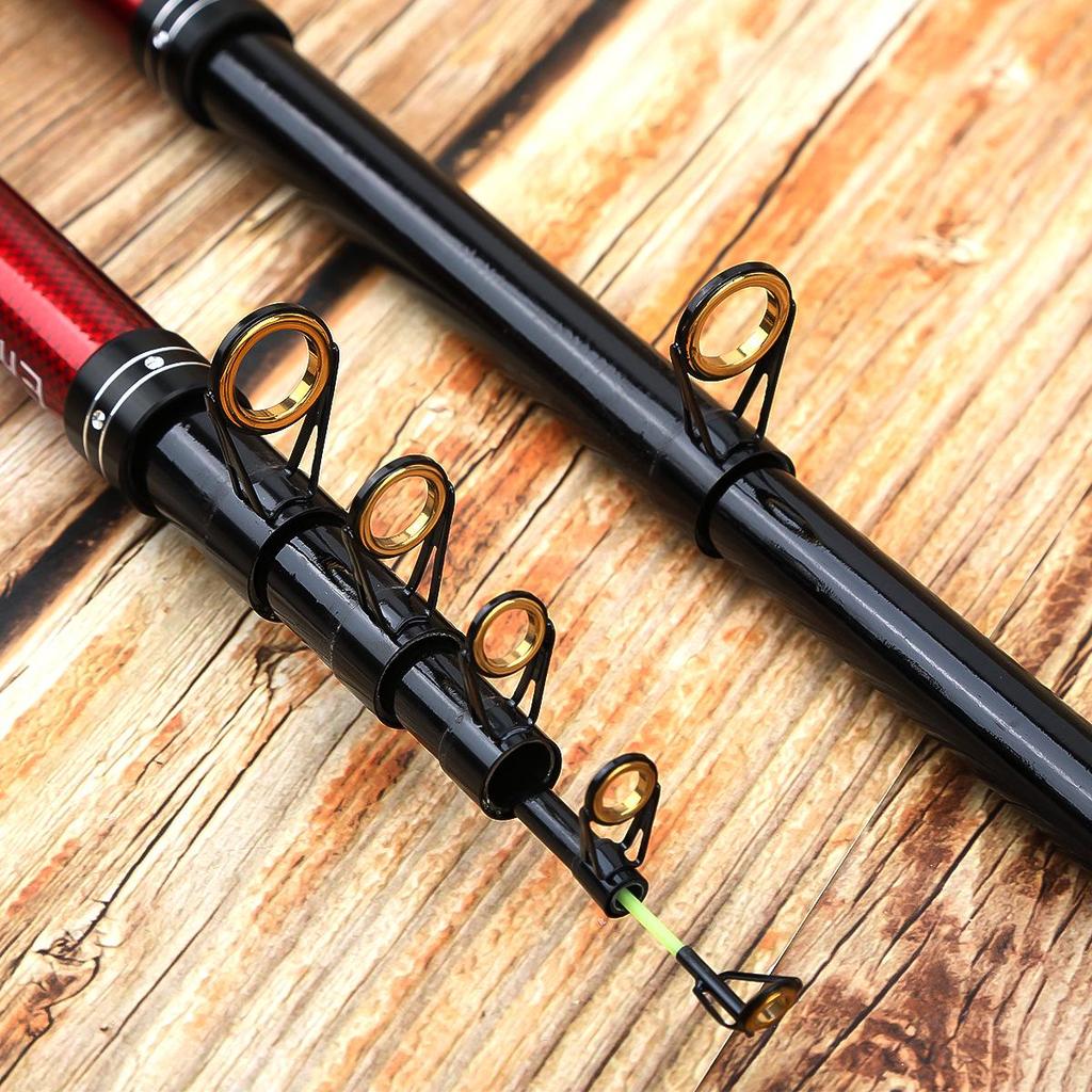 Long Cast Telescopic Lure Fishing Rod for Beginners