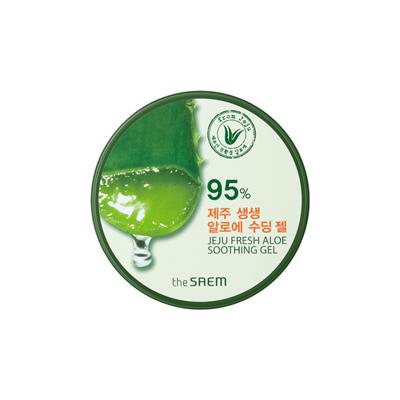 1+1+1 Jeju Fresh Aloe Beruhigendes Gel 95% (je 300ml, insgesamt 3), 1+1+1, insgesamt 3