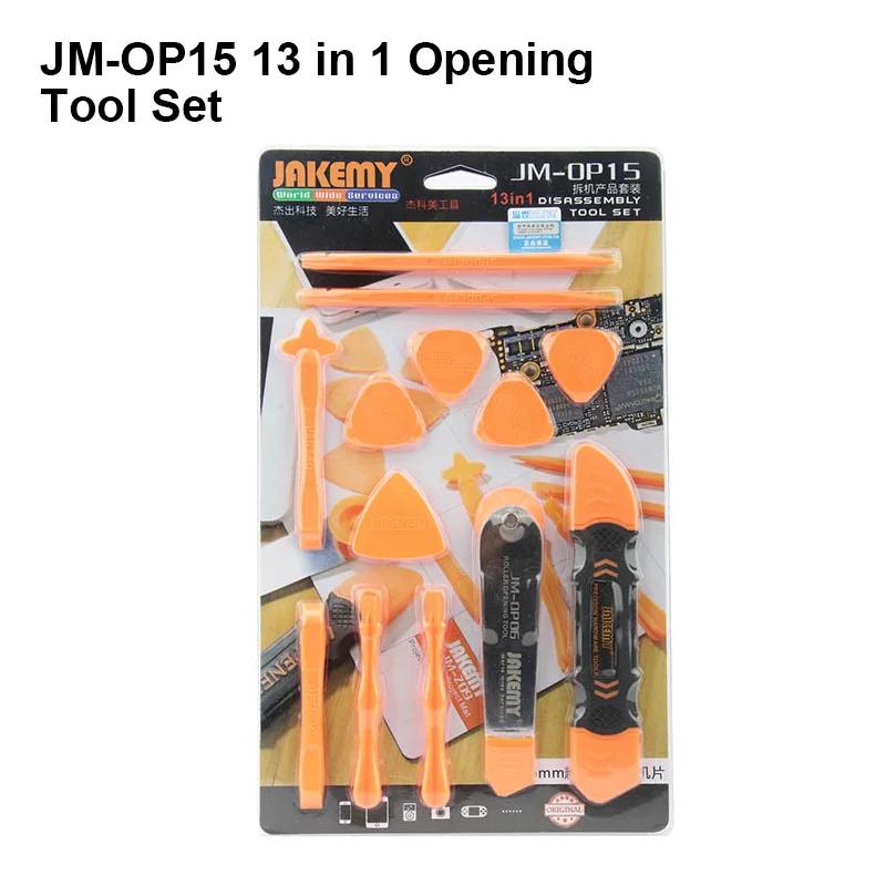 

JAKEMY JM-OP15 13 IN 1 Mini Opening Tools for Mobile Phone Tablet Computer LCD Screen Back Cover Opening Repair Crowbar Pryer