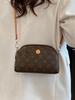 2025 Women's Luxury Double Layer Crossbody Bag - Large Capacity Phone Bag with Advanced Print and Zipper