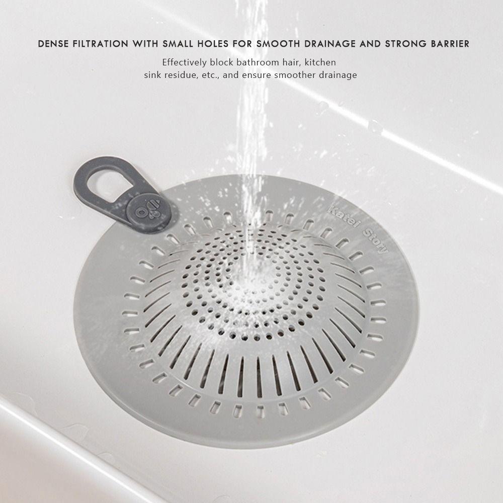 Floor Drain Mat Sink Strainer Anti-blocking Waste Catcher  Kitchen Bathroom Accessories